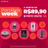 Kit Electrolux com 12 Potes Herméticos de Plástico Vedação Silicone BPA Free em oferta da loja Amazon