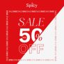 Sale: até 50% de desconto na Spicy
