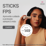 Sticks FPS (Protetor Solar) em oferta da loja Adcos