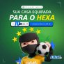 Sua casa equipada para o Hexa: até 10 X sem juros no KaBuM!