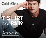 T-Shirt em oferta da loja Calvin Klein