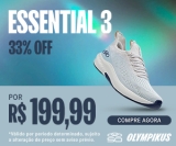 Tênis Essential 3 feminino em oferta da loja Olympikus
