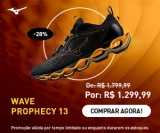 Tênis Masculino Mizuno Wave Prophecy 13 masculino em oferta da loja Mizuno