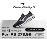 Tênis de Corrida Masculino Mizuno Vitality 5 em oferta da loja Mizuno