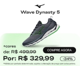 Tênis de Corrida Masculino Mizuno Wave Dynasty 5 em oferta da loja Mizuno