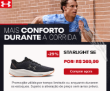 Tênis de Corrida Under Armour Charged Starlight SE em oferta da loja Under Armour