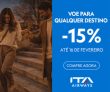 Voe para qualquer destino com 15% de desconto na ITA Airways